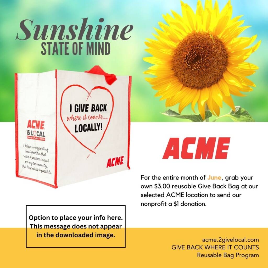 June Tools Of The Month Acme Give Back Where It Counts Reusable Bag And Giving Tag Program 7086